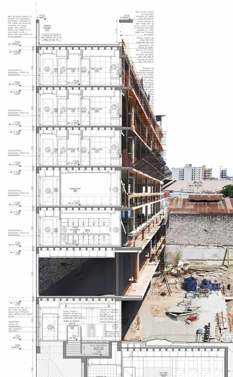 Sala de estar projetada
