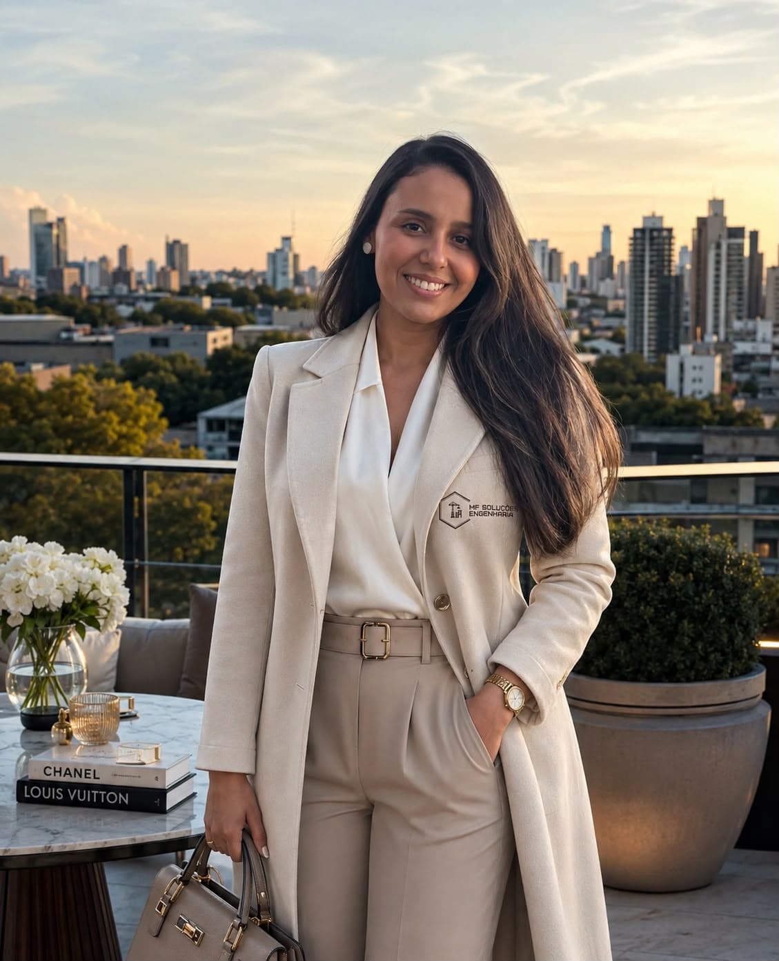 Responsável técnica da MF Soluções Engenharia